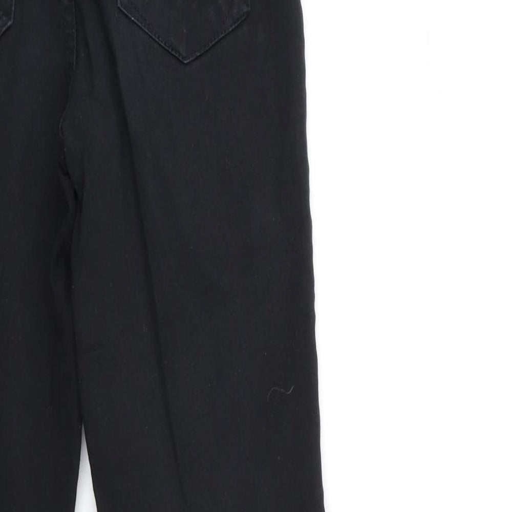 Denim & Co. Womens Black  Denim Skinny Jeans Size 4 L27 in