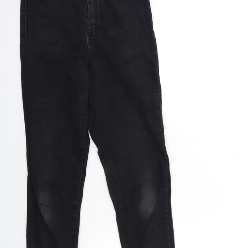 Denim & Co. Womens Black  Denim Skinny Jeans Size 10 L26 in