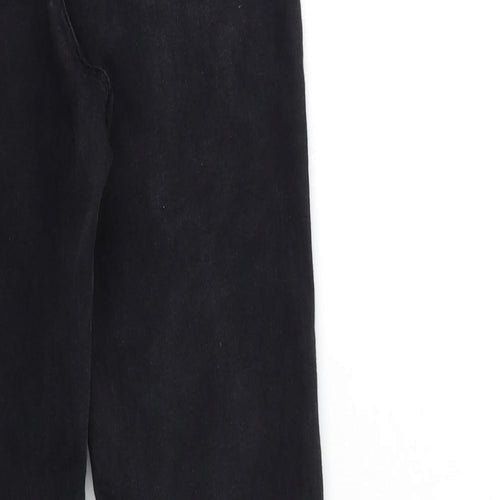 Denim & Co. Womens Black  Denim Skinny Jeans Size 10 L26 in