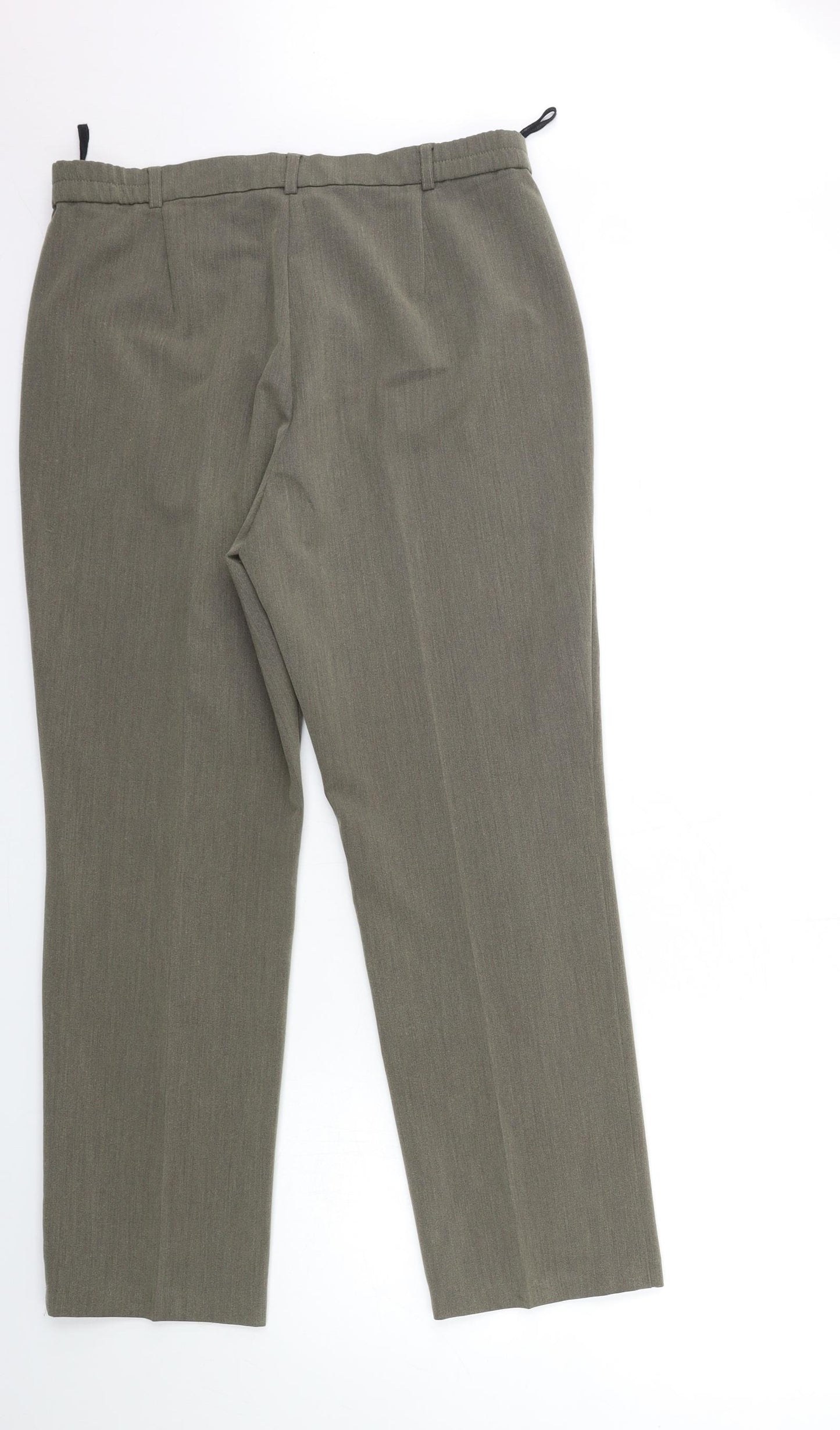 Marks and Spencer Womens Grey   Tapered Jeans Size 14 L29 in