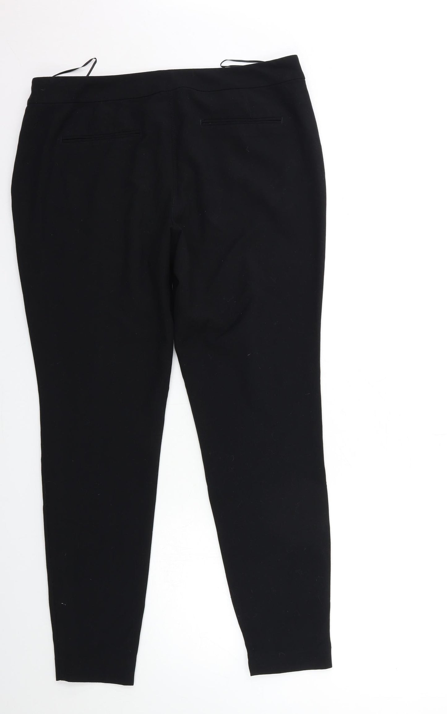 NEXT Womens Black   Trousers  Size 14 L30 in