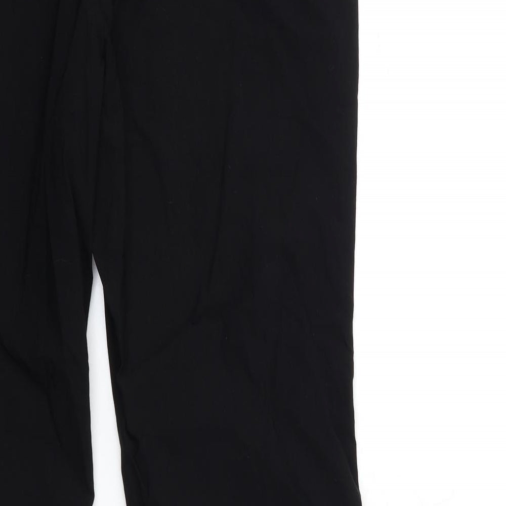 Papaya Womens Black   Trousers  Size 18 L29 in