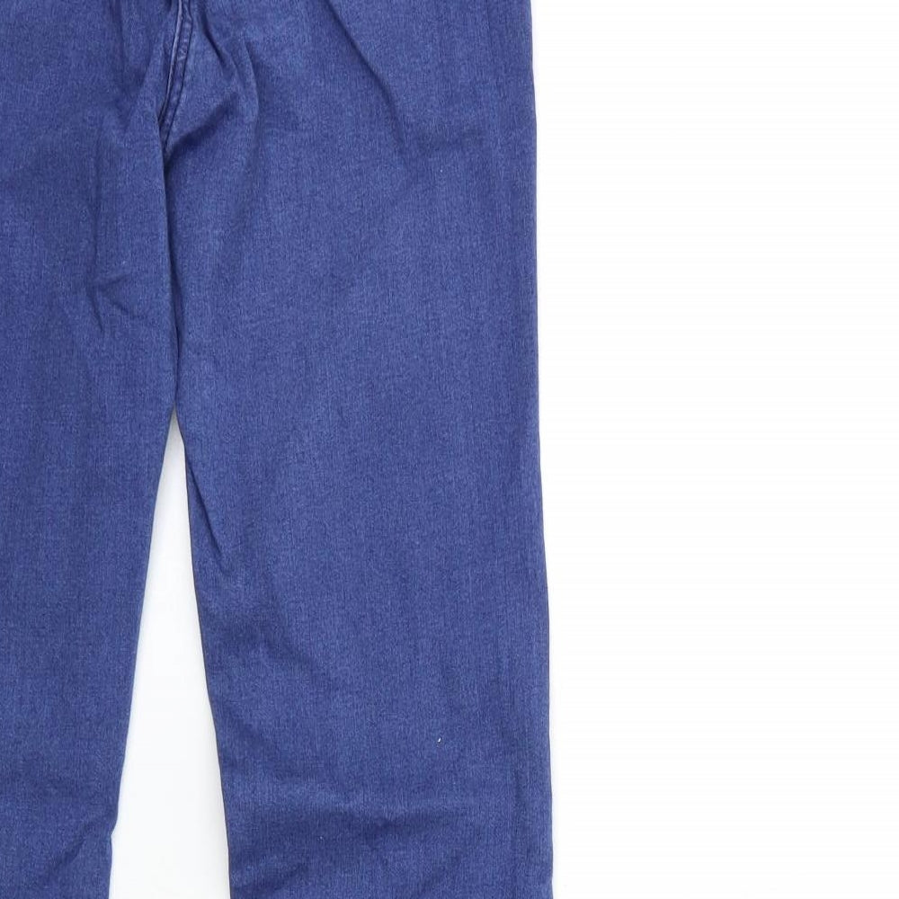 TU Womens Blue  Denim Flared Jeans Size 12 L30 in