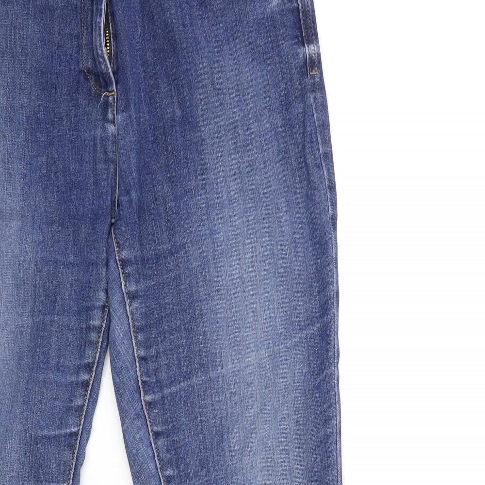 Preworn Womens Blue  Denim Skinny Jeans Size 30 in L28 in