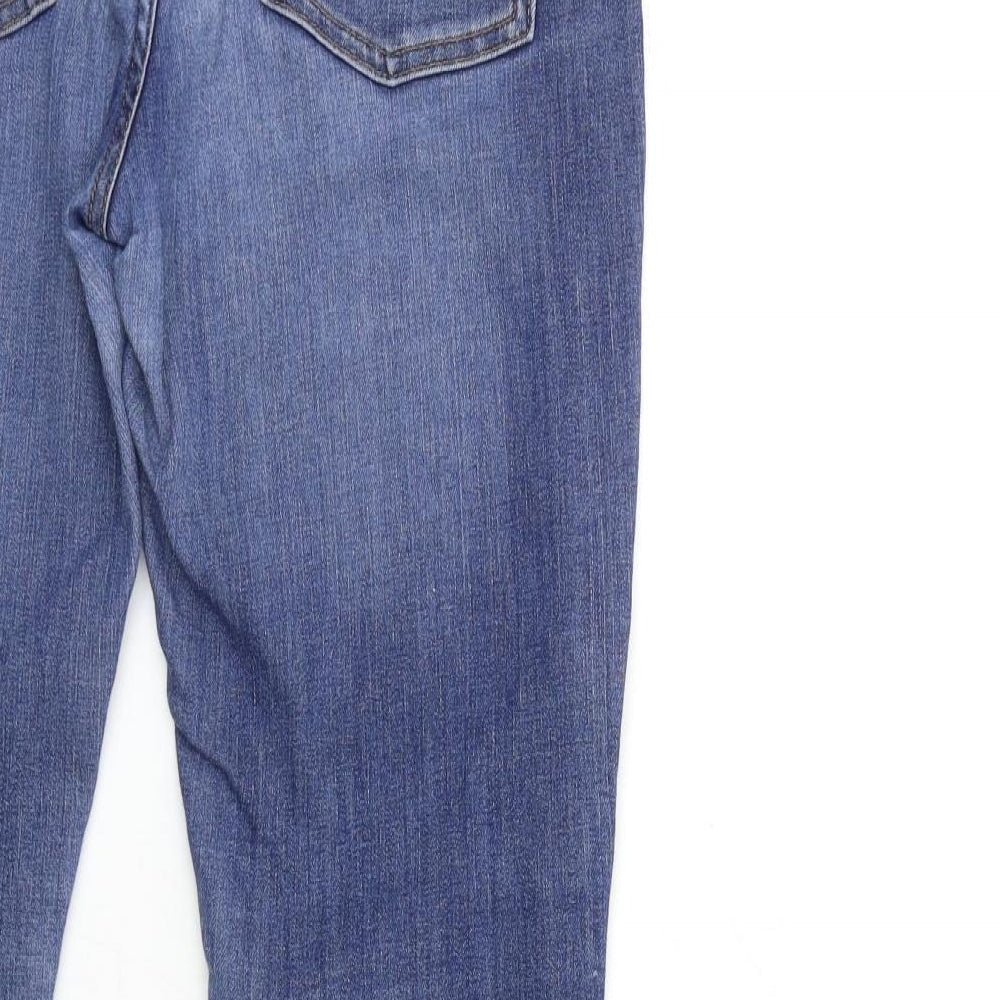 Preworn Womens Blue  Denim Skinny Jeans Size 30 in L28 in