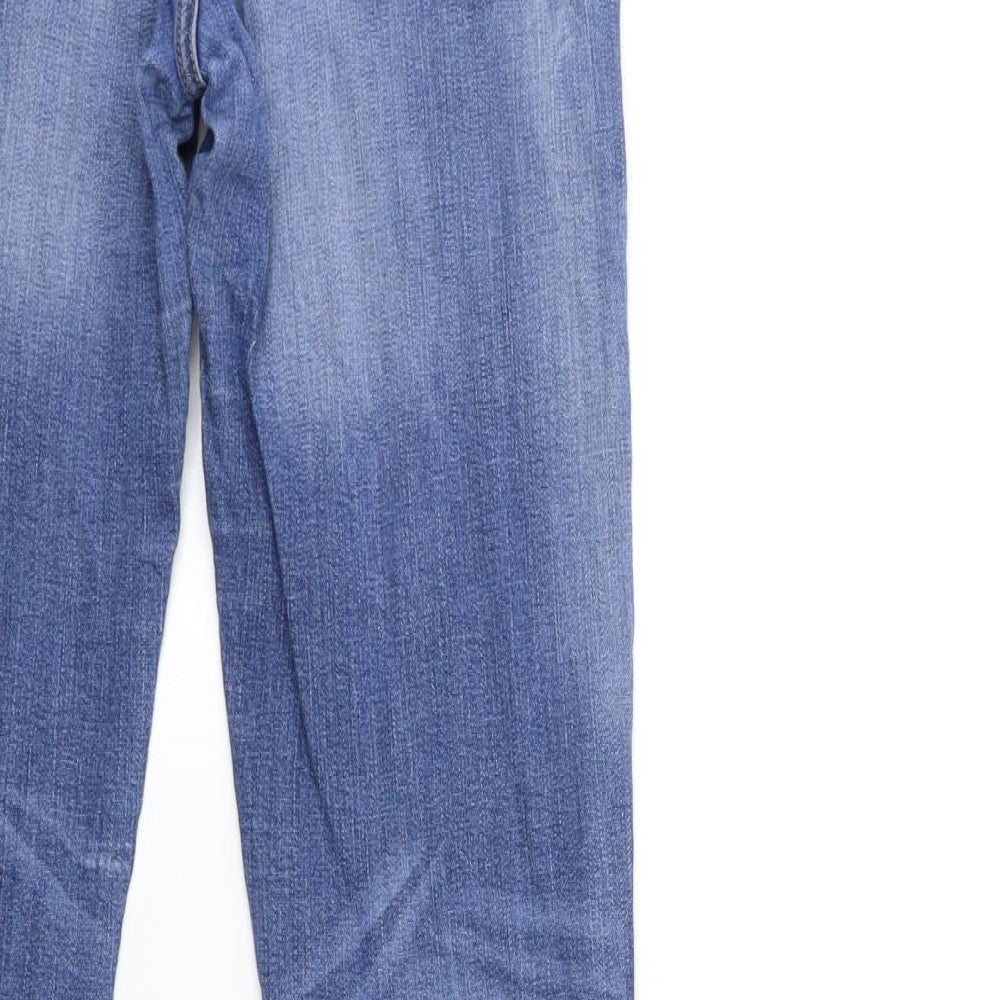 Zara Womens Blue  Denim Skinny Jeans Size 10 L30 in