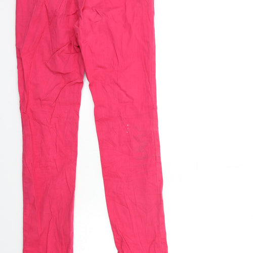 Camieu Womens Pink  Denim Skinny Jeans Size 10 L33 in
