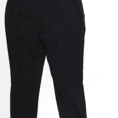 Dorothy Perkins Womens Black   Trousers  Size 14 L20 in