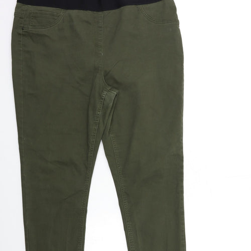 Preworn Womens Green  Denim Jegging Jeans Size 36 in L27 in