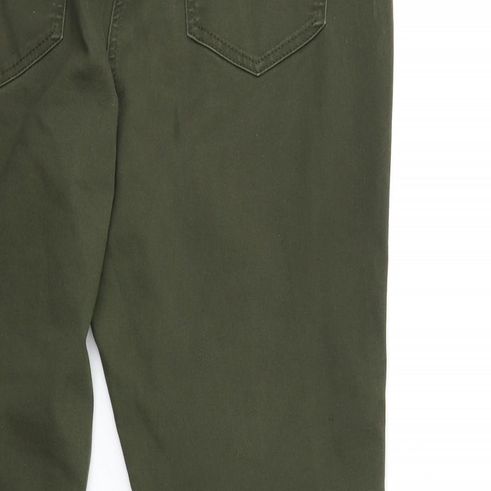 Preworn Womens Green  Denim Jegging Jeans Size 36 in L27 in