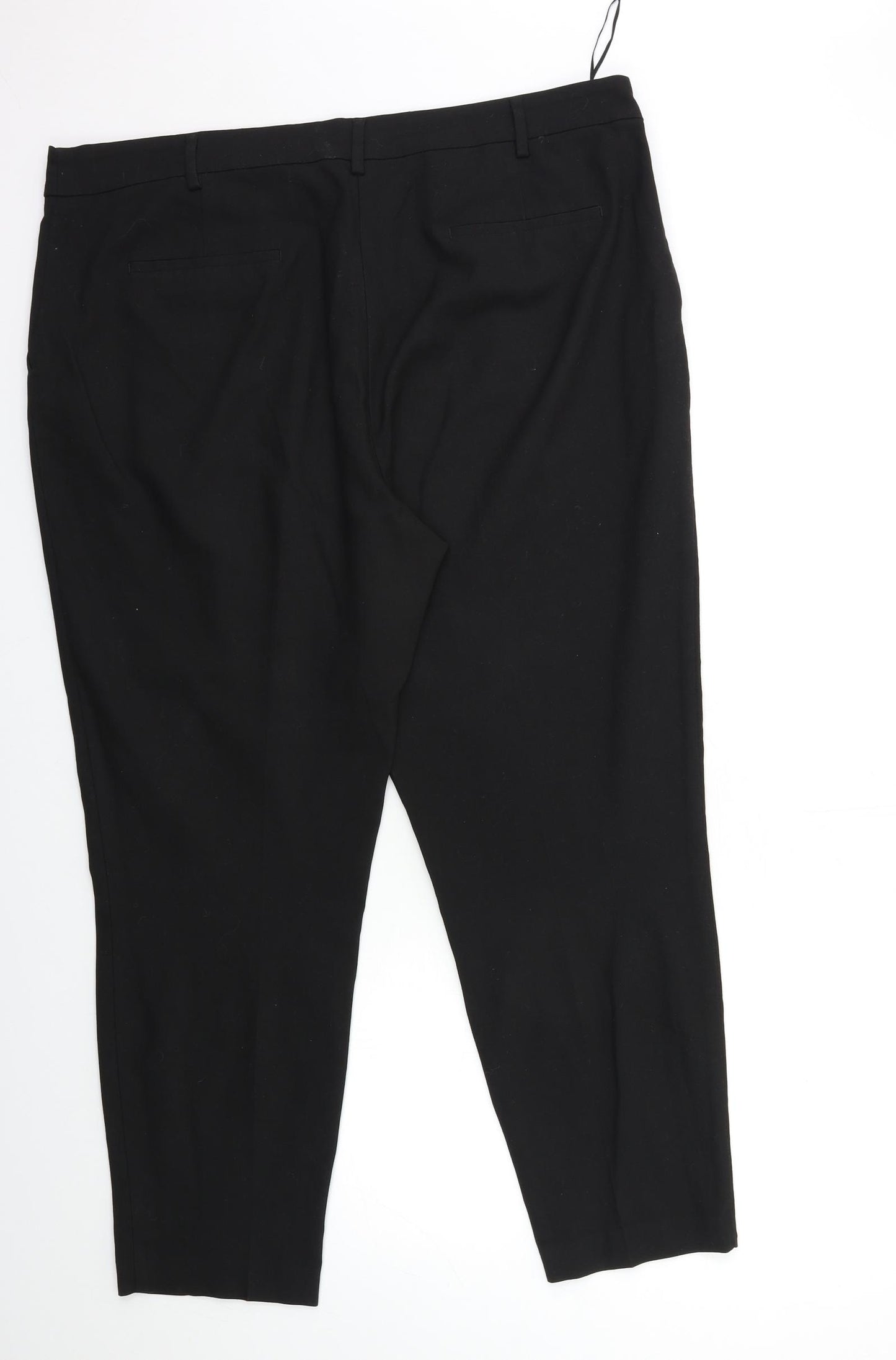 NEXT Womens Black   Trousers  Size 18 L27 in