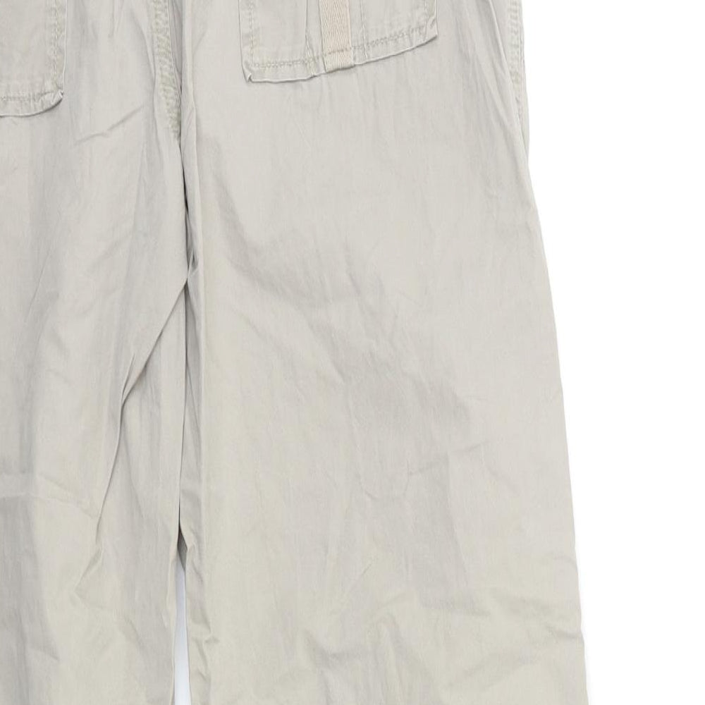 Jasper Conran Womens Grey   Cargo Trousers Size 12 L29 in