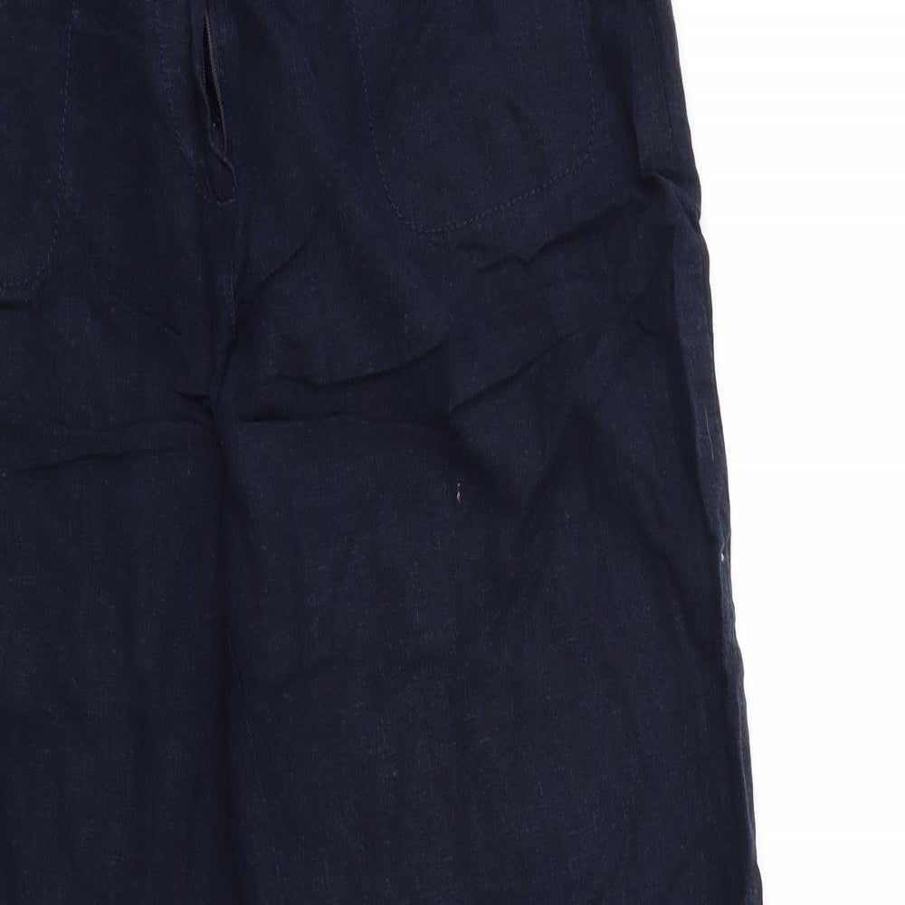 Marks and Spencer Womens Blue   Trousers  Size 14 L30 in