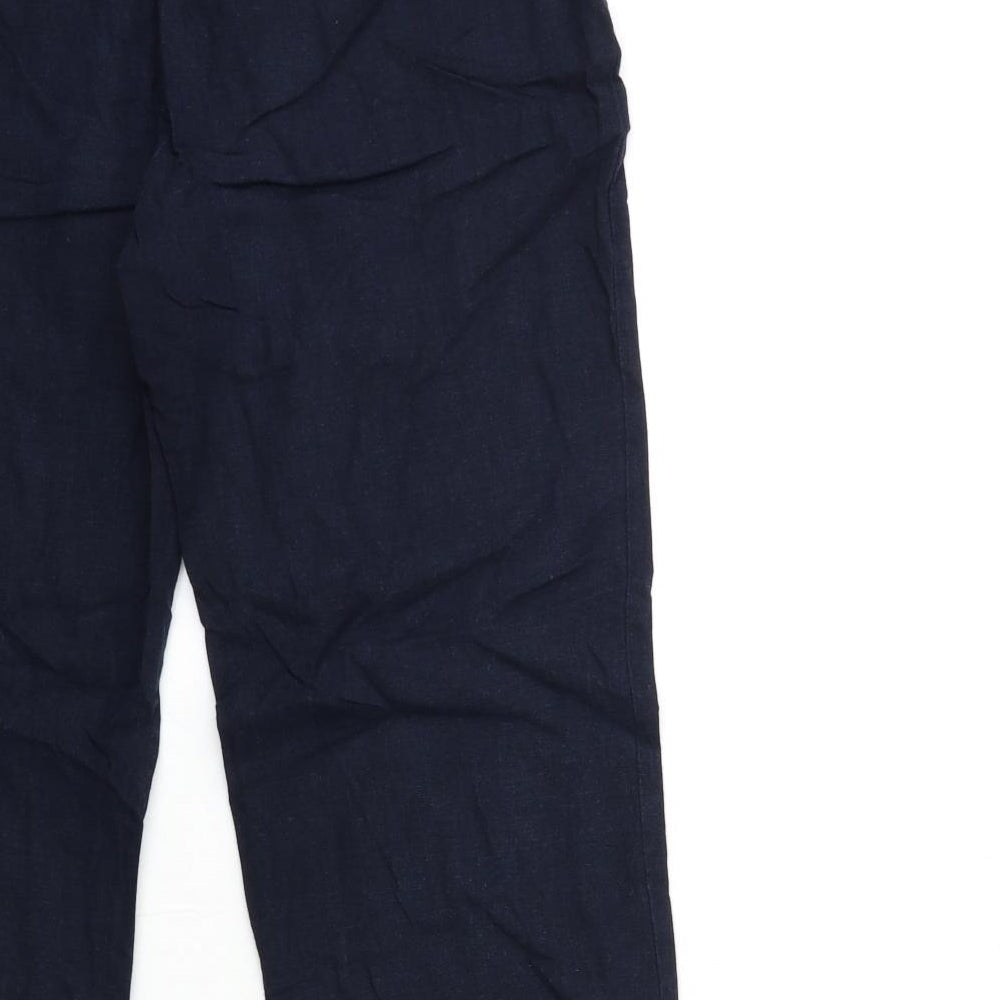 Marks and Spencer Womens Blue   Trousers  Size 14 L30 in