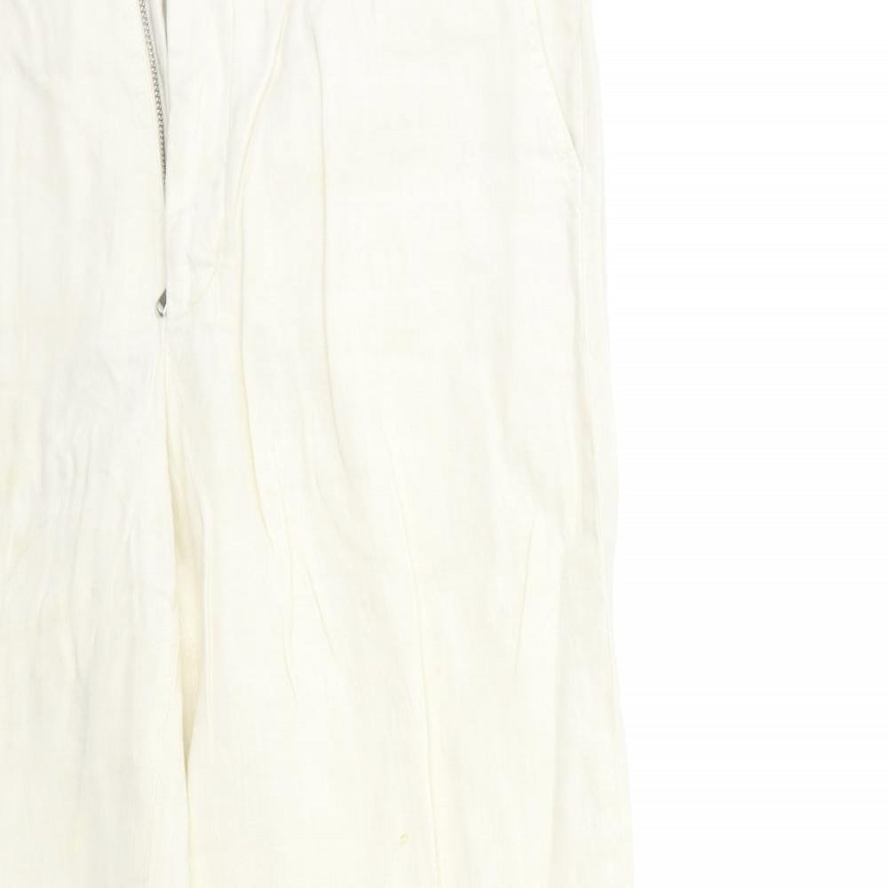 Zanella Mens Ivory   Trousers  Size 34 in L30 in