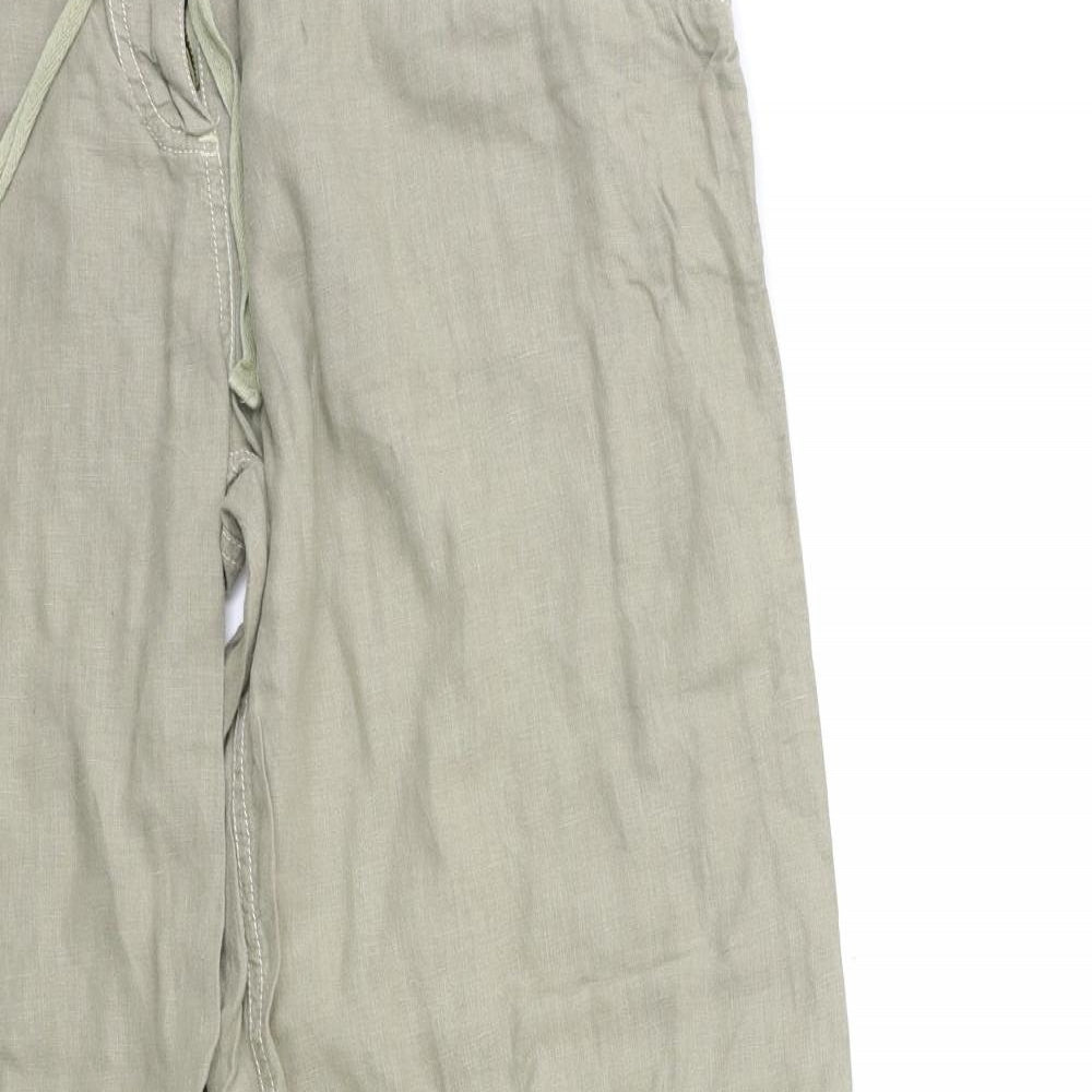 NEXT Womens Green   Trousers  Size 14 L30 in