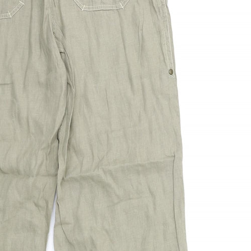 NEXT Womens Green   Trousers  Size 14 L30 in
