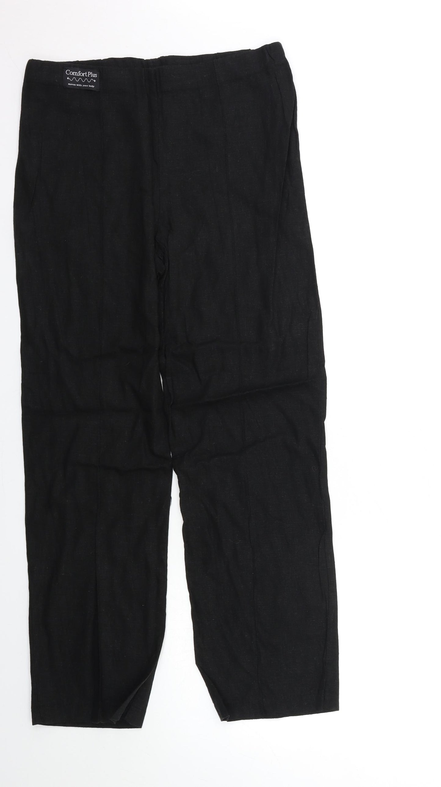 Epilouge Womens Black   Trousers  Size 10 L28 in