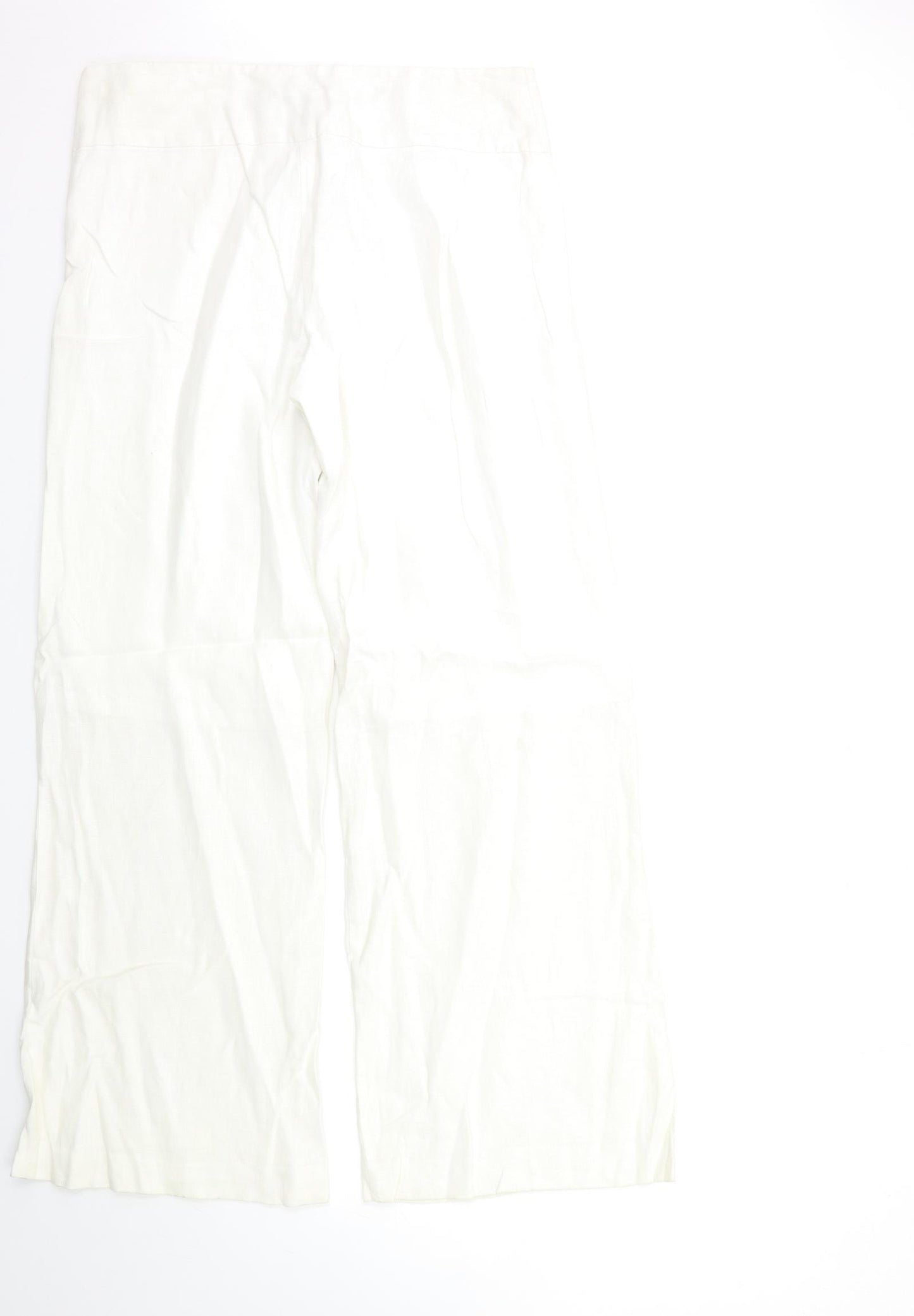 Atmosphere Womens White   Trousers  Size 12 L29 in