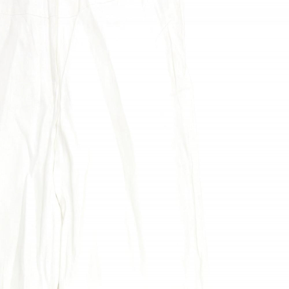 Atmosphere Womens White   Trousers  Size 12 L29 in