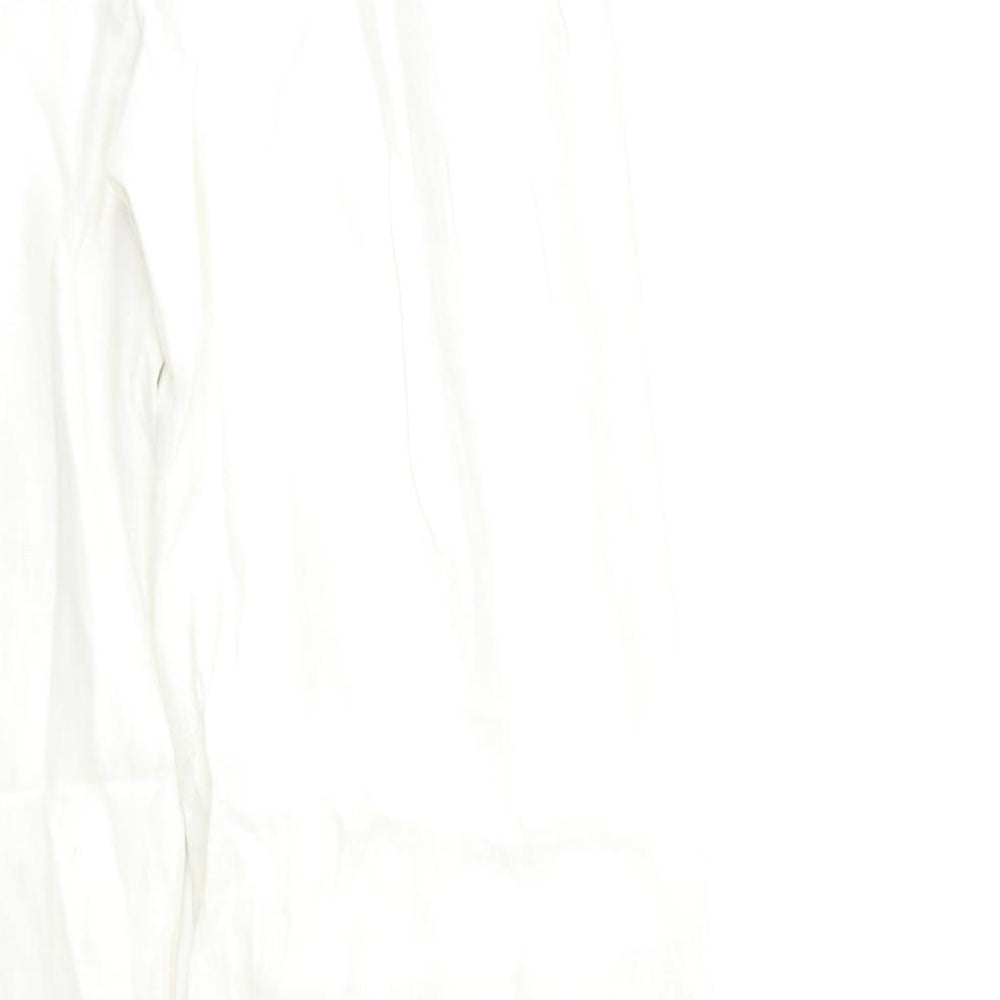 Atmosphere Womens White   Trousers  Size 12 L29 in