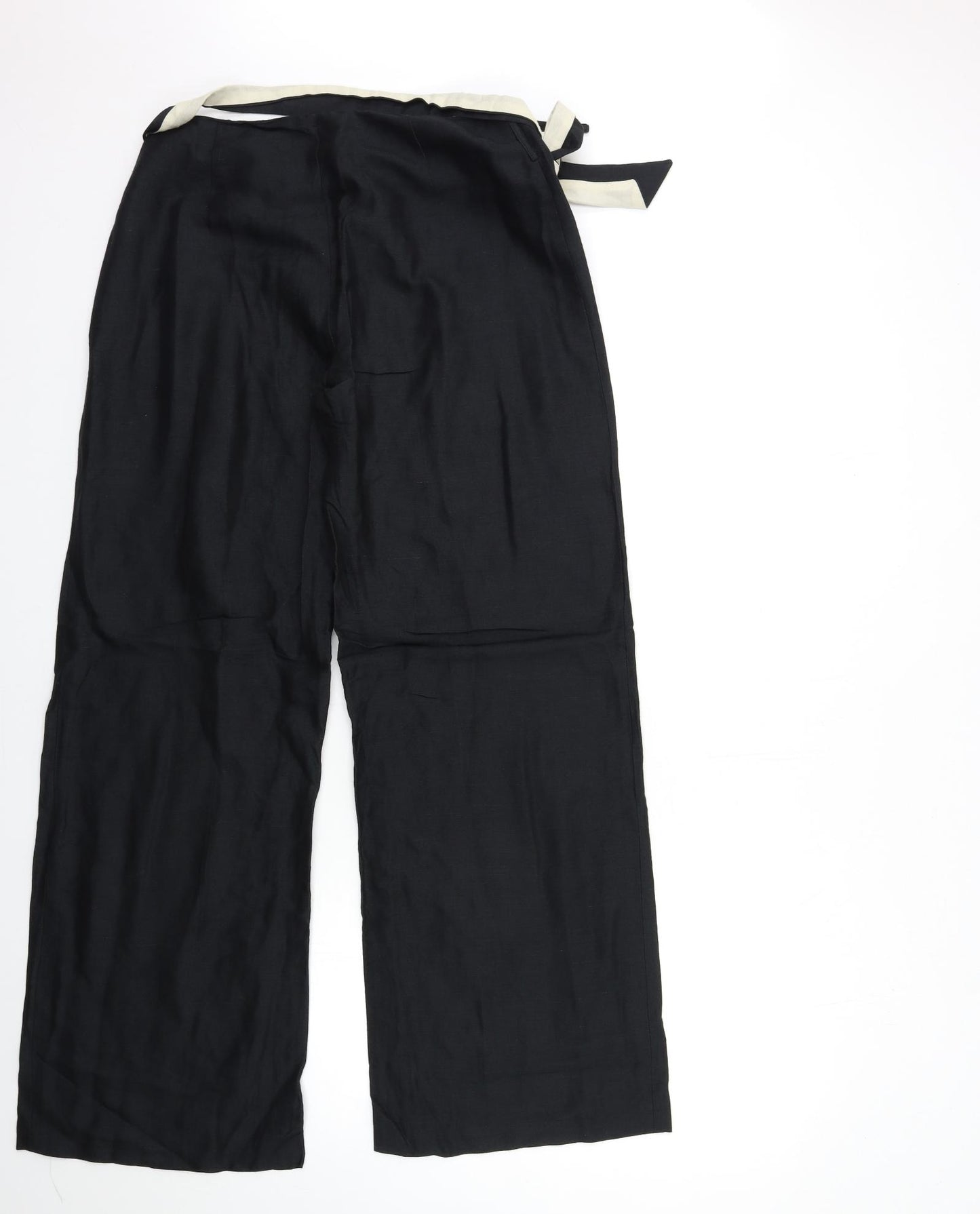 Wallis Womens Black   Trousers  Size 12 L30 in