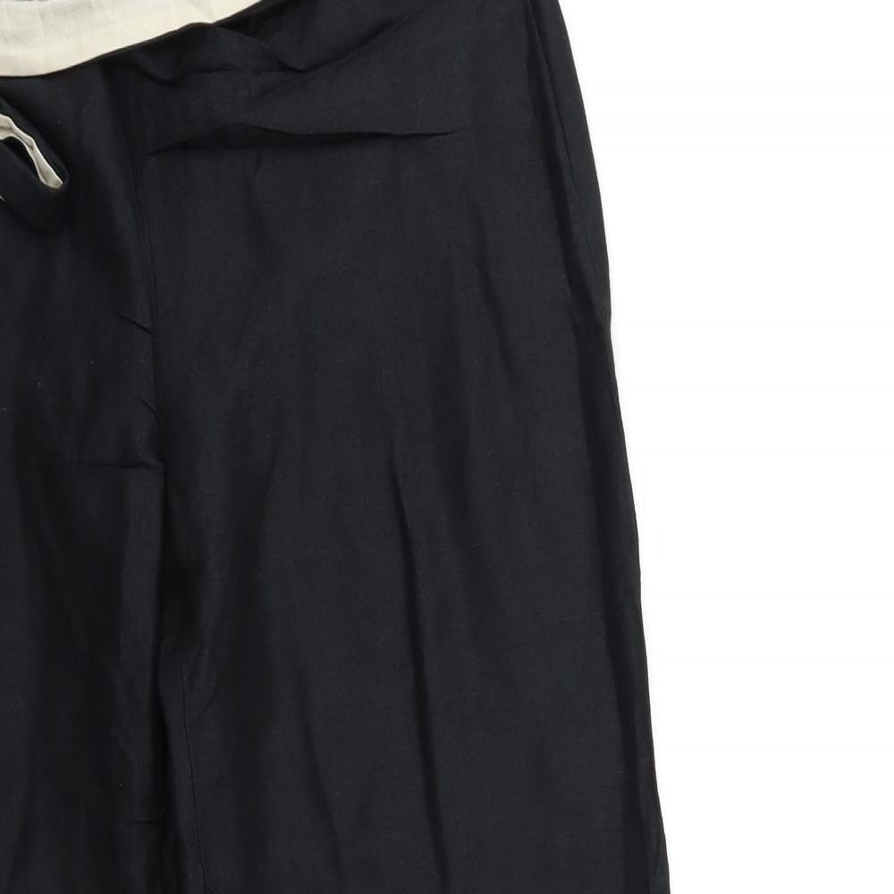 Wallis Womens Black   Trousers  Size 12 L30 in