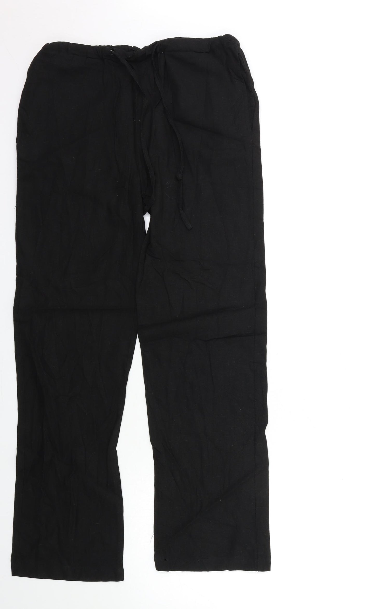 Preworn Womens Black   Trousers  Size M L30 in