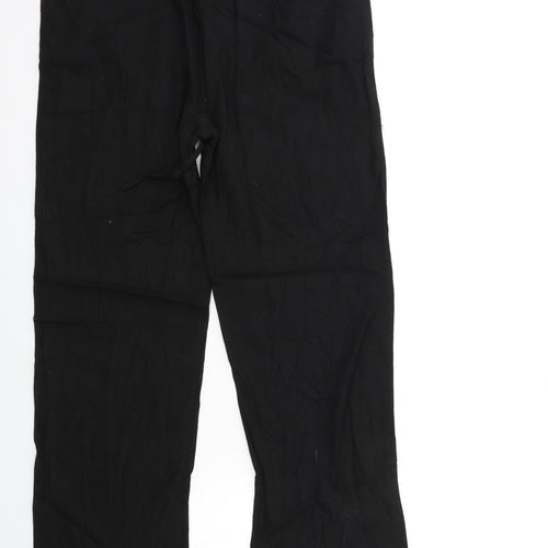 Preworn Womens Black   Trousers  Size M L30 in