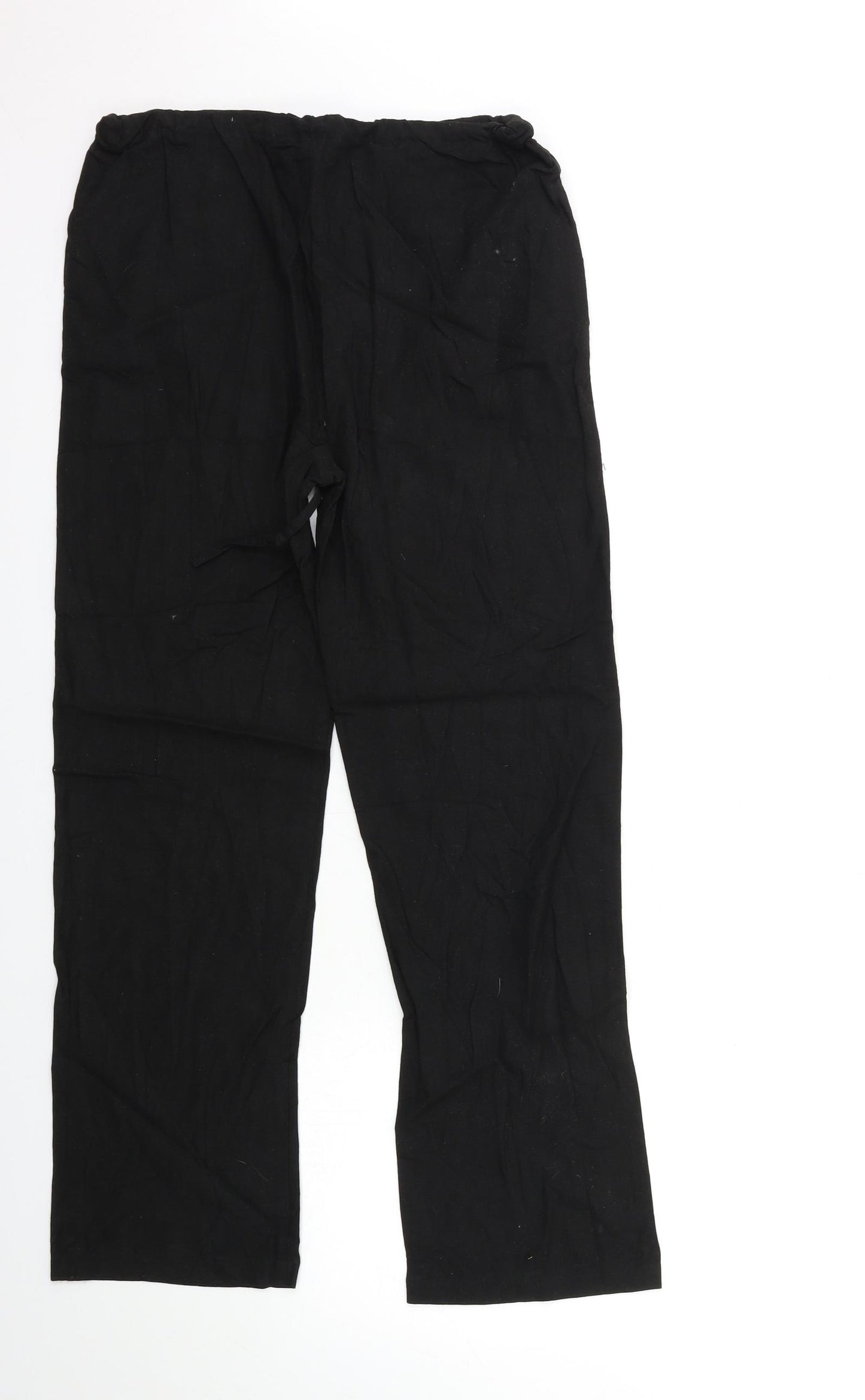 Preworn Womens Black   Trousers  Size M L30 in