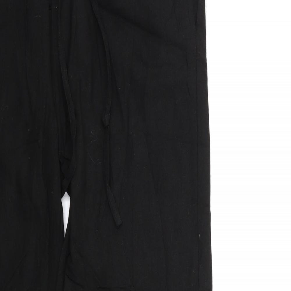 Preworn Womens Black   Trousers  Size M L30 in