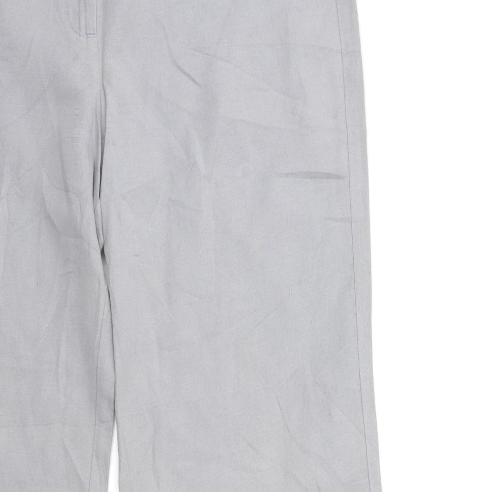 Sisley Womens Grey   Trousers  Size S L31 in