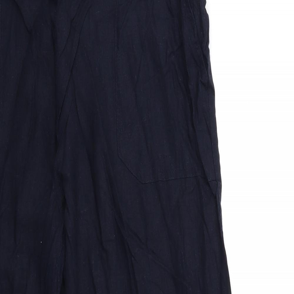 New Look Womens Blue   Trousers  Size 16 L29 in