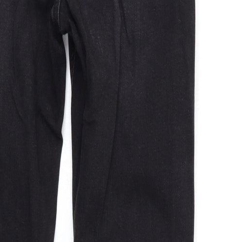 Denim & Co. Womens Black  Denim Skinny Jeans Size 6 L29 in