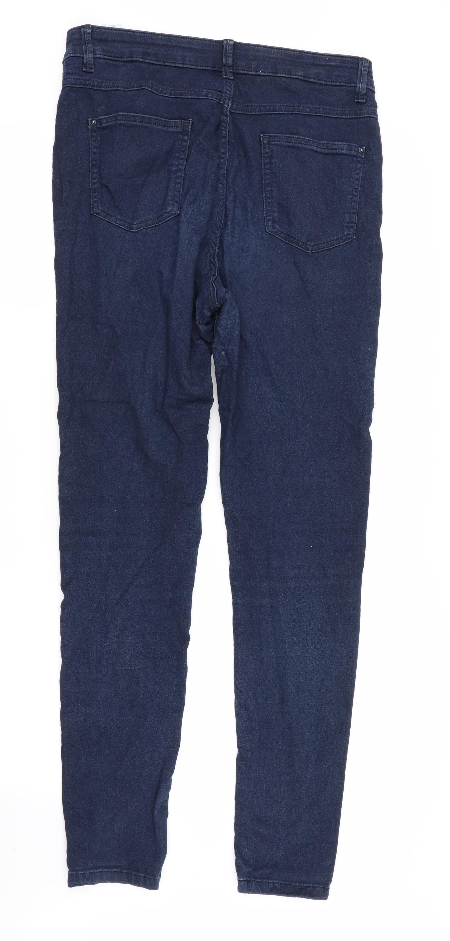 M&S Womens Blue   Jegging Leggings Size 12 L32 in