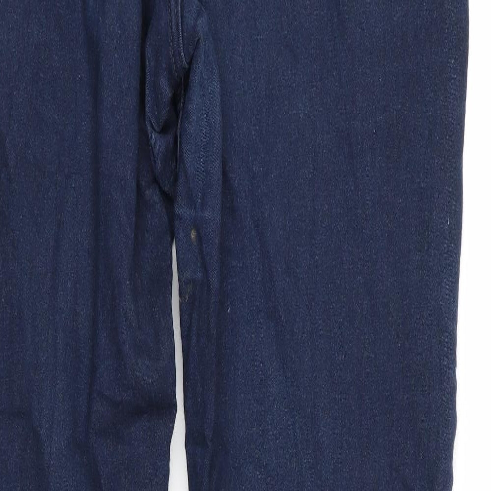 M&S Womens Blue   Jegging Leggings Size 12 L32 in