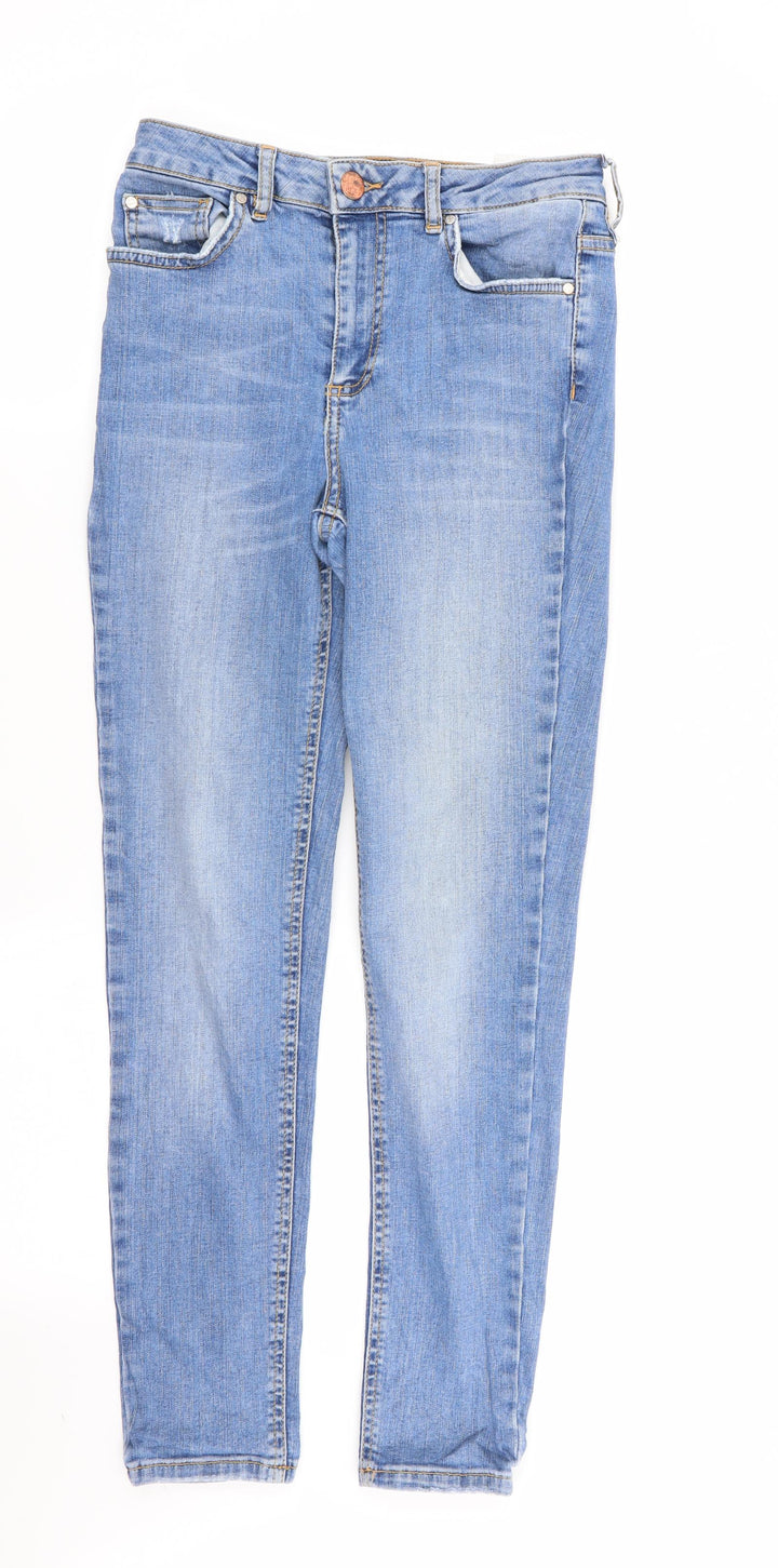 cubus as Womens Blue Skinny Jeans Size 27 in L27 in