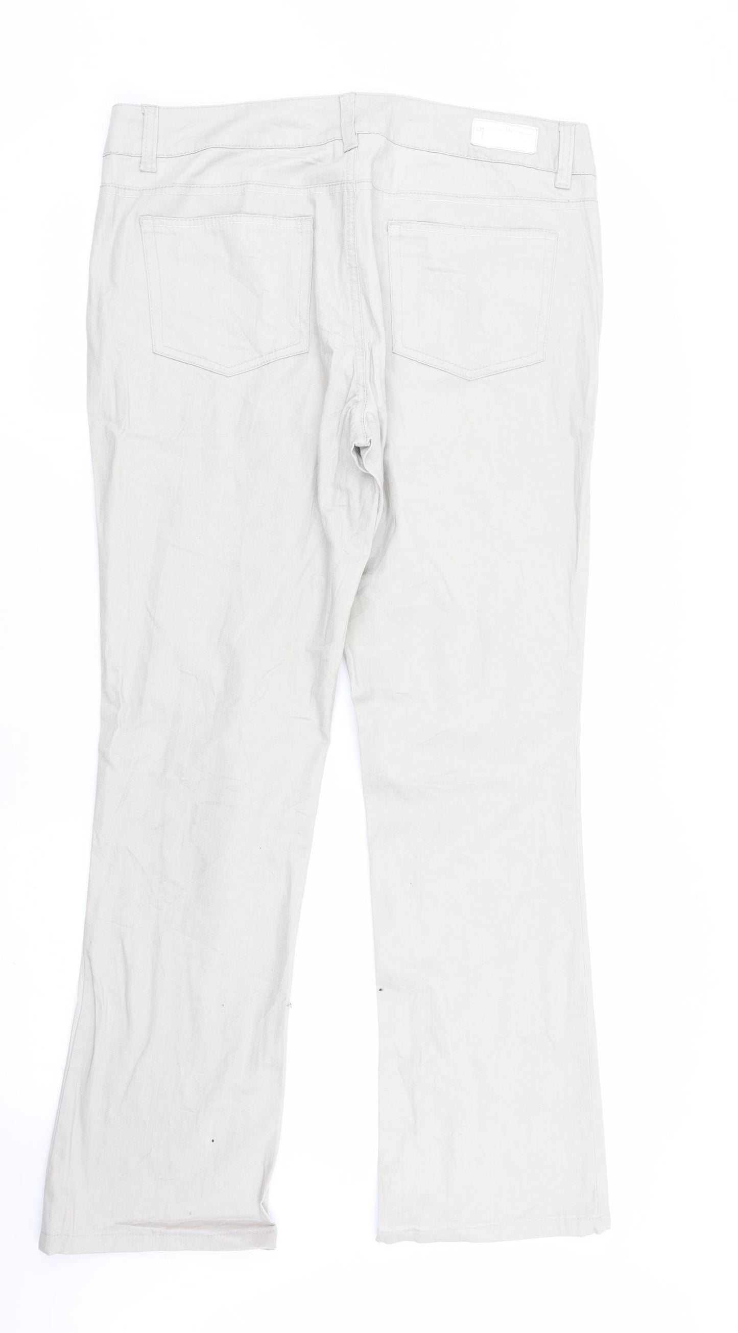 carrry Womens Grey   Trousers  Size L L30 in