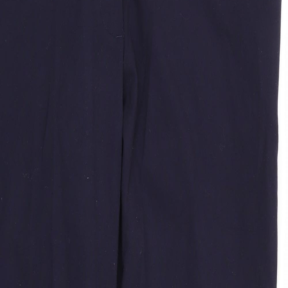 H&M Womens Blue   Trousers  Size 16 L31 in