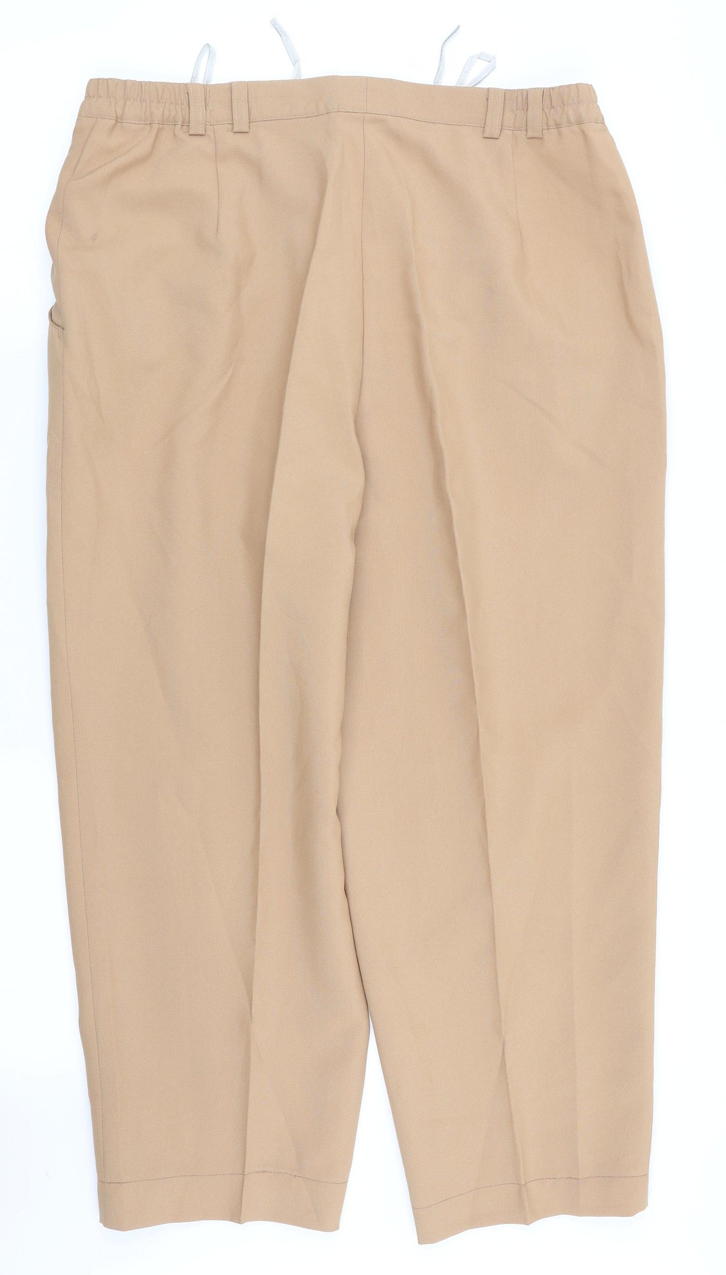 antonia Womens Beige   Trousers  Size 20 L25 in