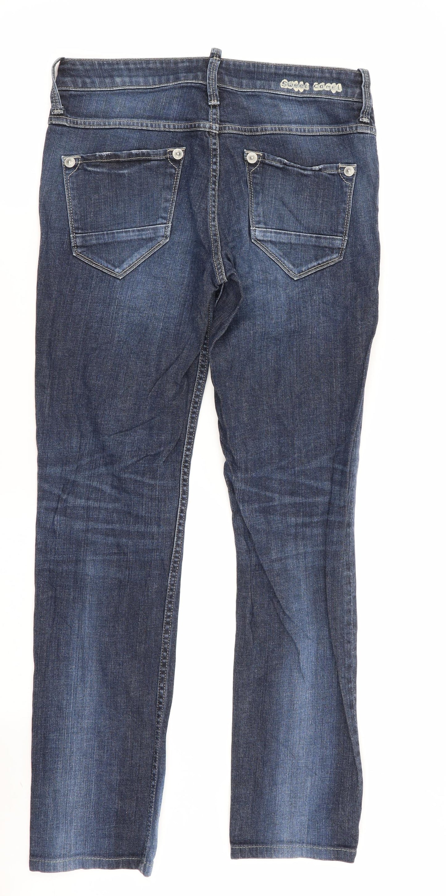 sweet camel Womens Blue   Skinny Jeans Size 12 L29 in
