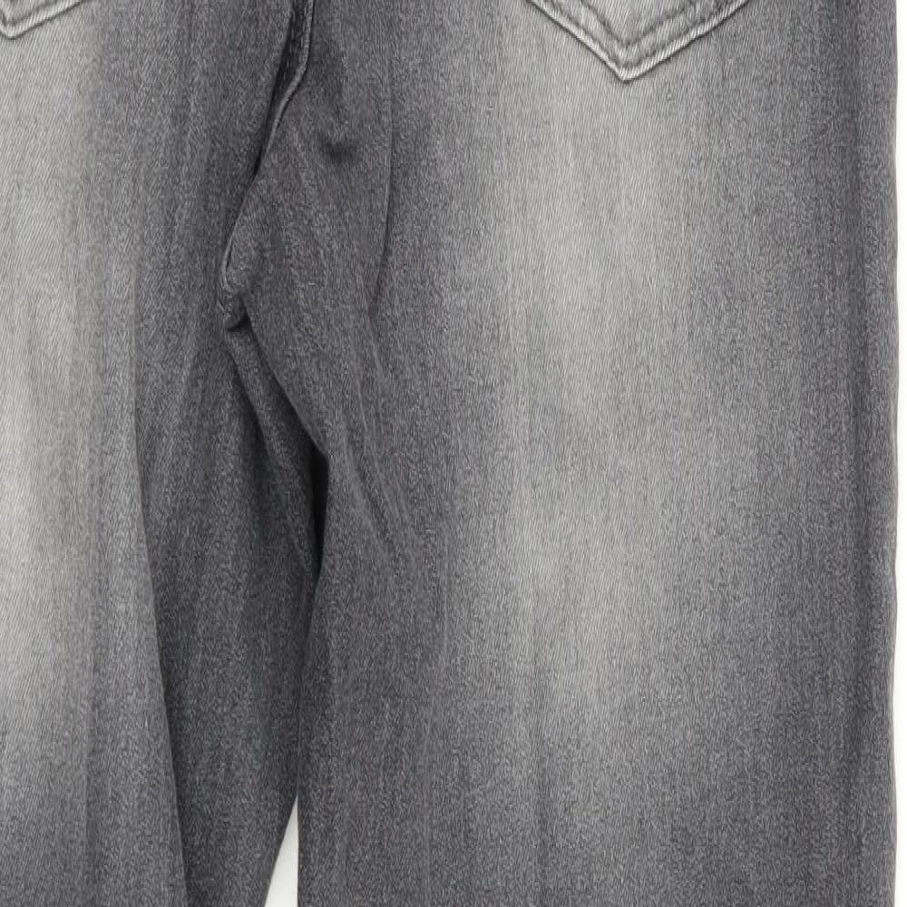 Janina Womens Grey   Skinny Jeans Size 14 L29 in
