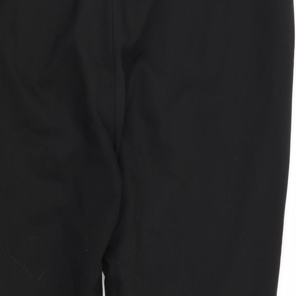 Papaya Womens Black   Trousers  Size 18 L26 in