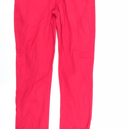 Janina Womens Red   Skinny Jeans Size 6 L31 in