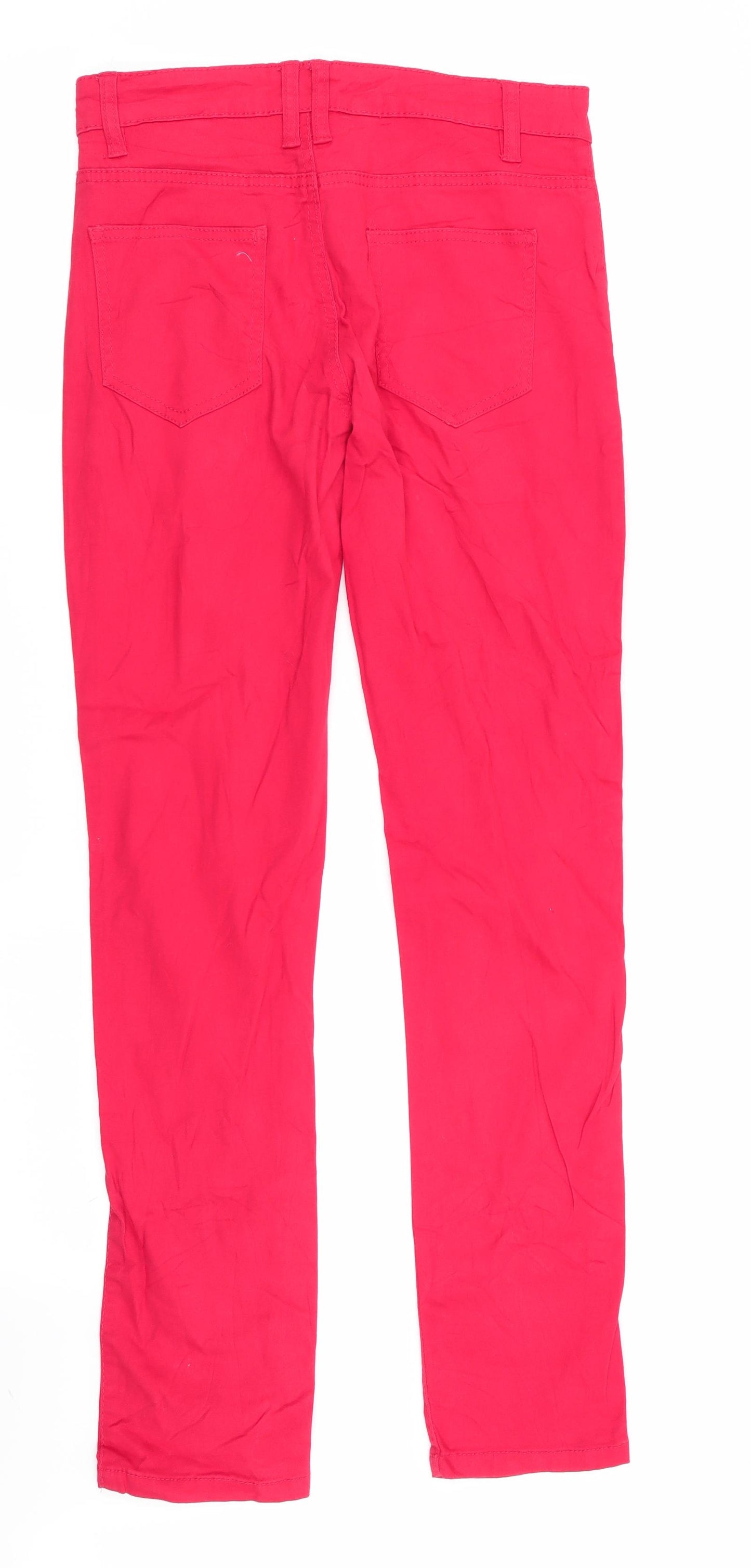 Janina Womens Red   Skinny Jeans Size 6 L31 in