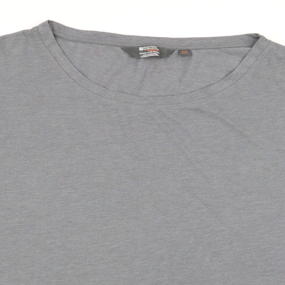 Mountain Warehouse Womens Grey   Basic T-Shirt Size 14