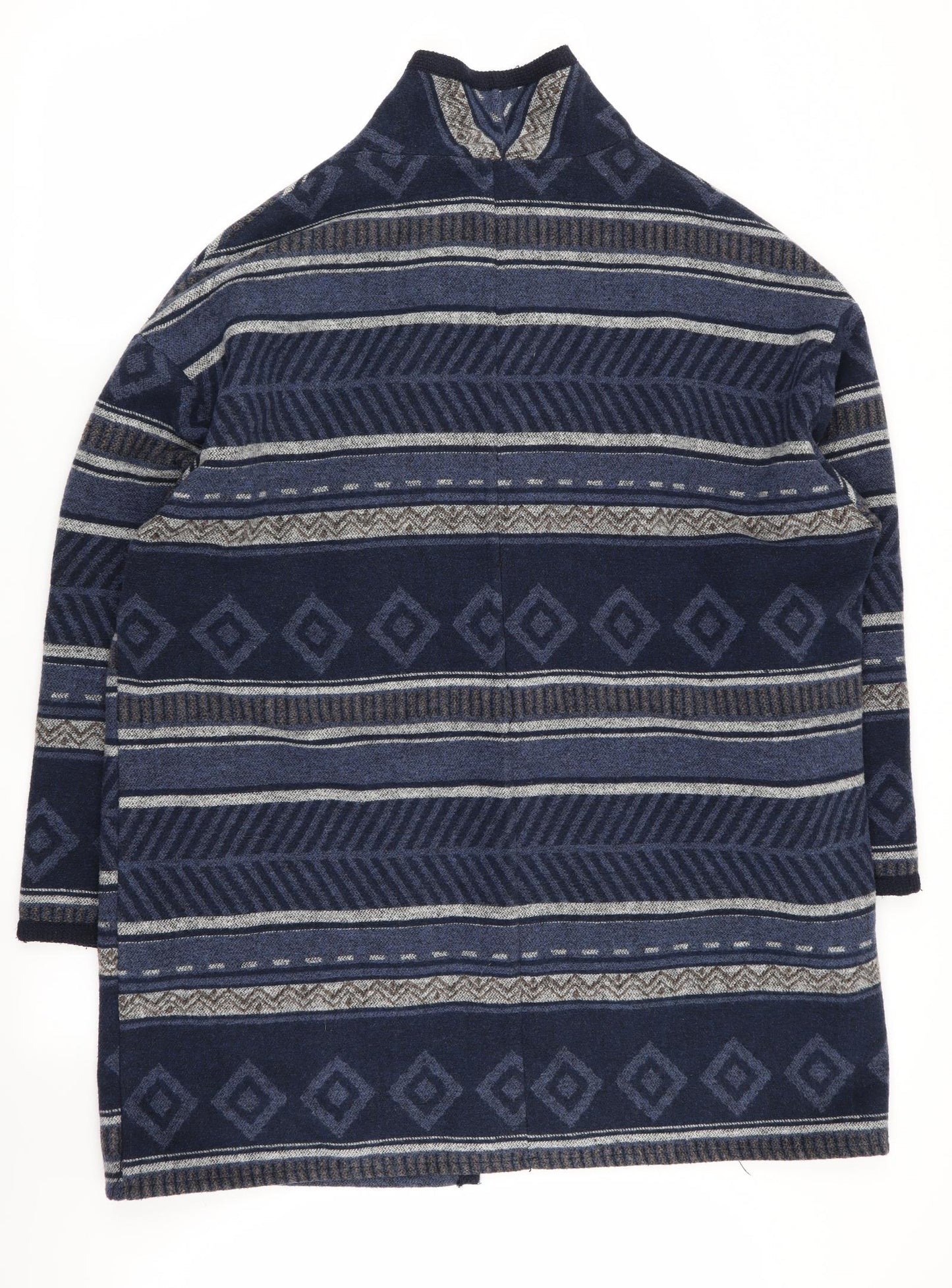 Debenhams Womens Multicoloured Geometric  Cardigan Jumper Size 20