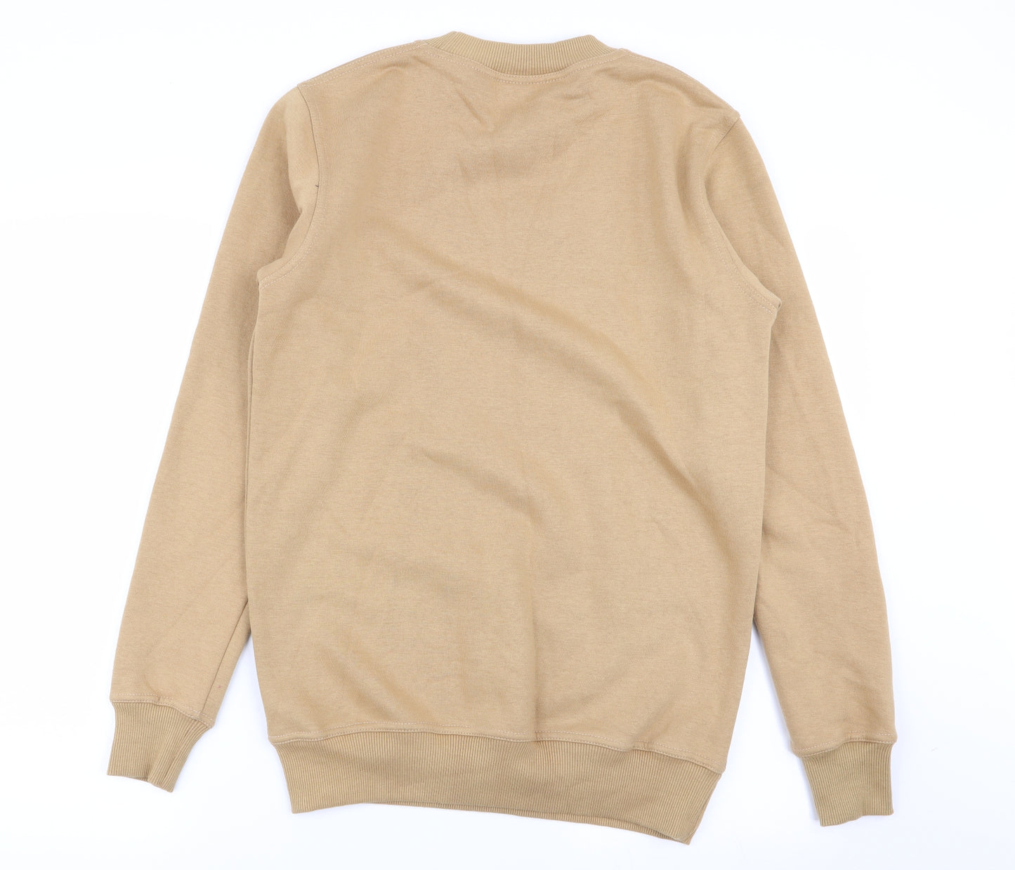 elite Mens Beige   Pullover Jumper Size M
