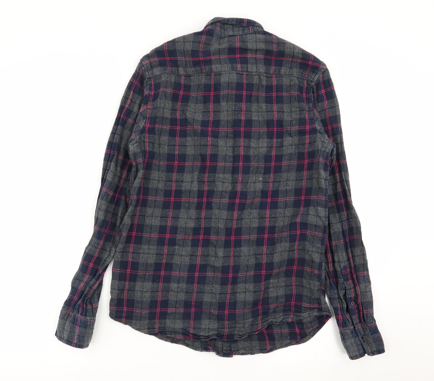 Primark Mens Multicoloured Check   Dress Shirt Size S