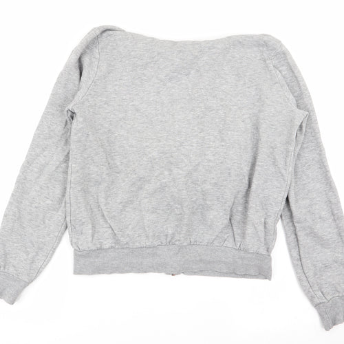 Divided by H&M Womens Grey   Full Zip Jumper Size S